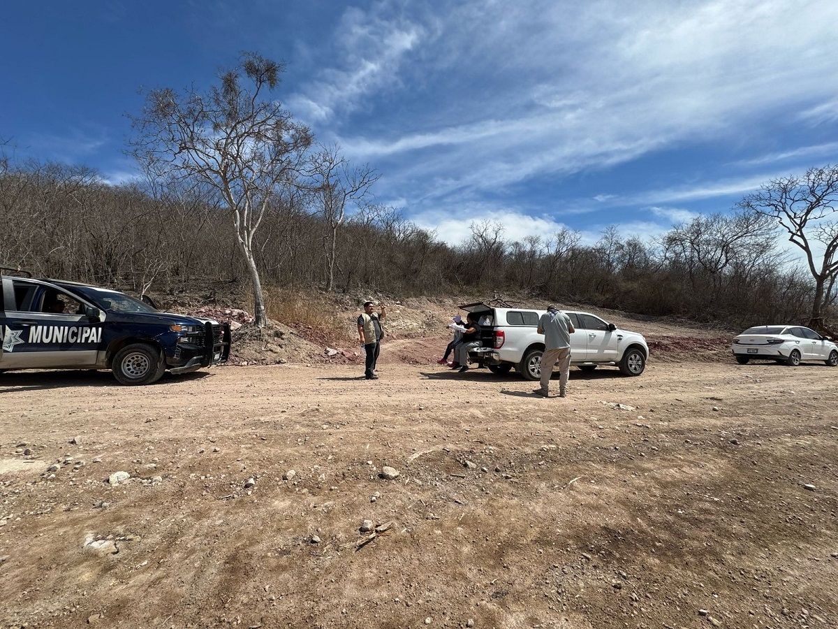 Localiza el colectivo de rastreadoras “Por las Voces Sin Justicia” osamenta humana al sur de Mazatlán