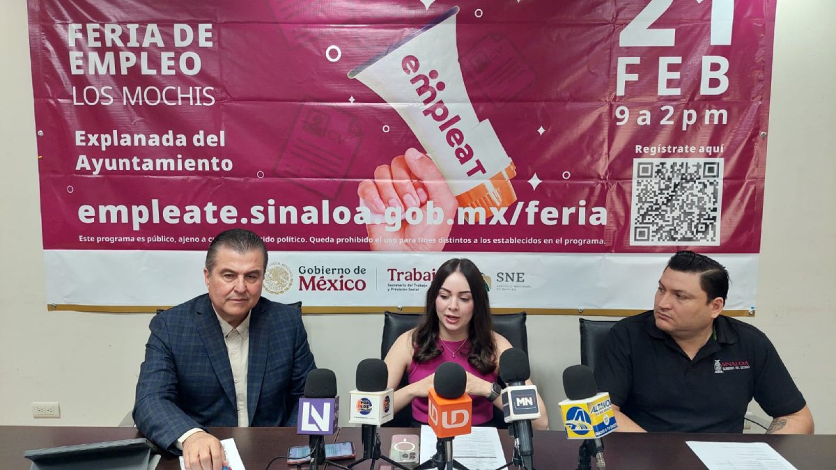 Este viernes 21 de febrero realizarán 3ra Feria del Empleo “EmpleaT 2025” en Los Mochis