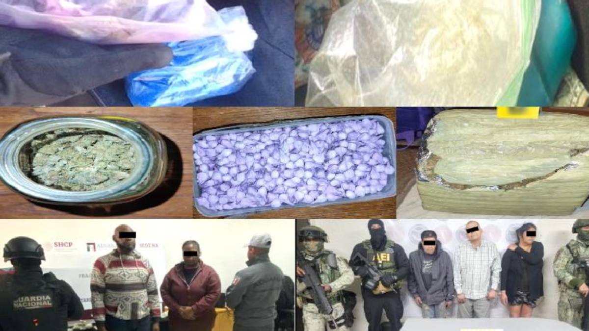 Cateo en Tijuana: Decomisan droga valuada en 9.2 millones de pesos