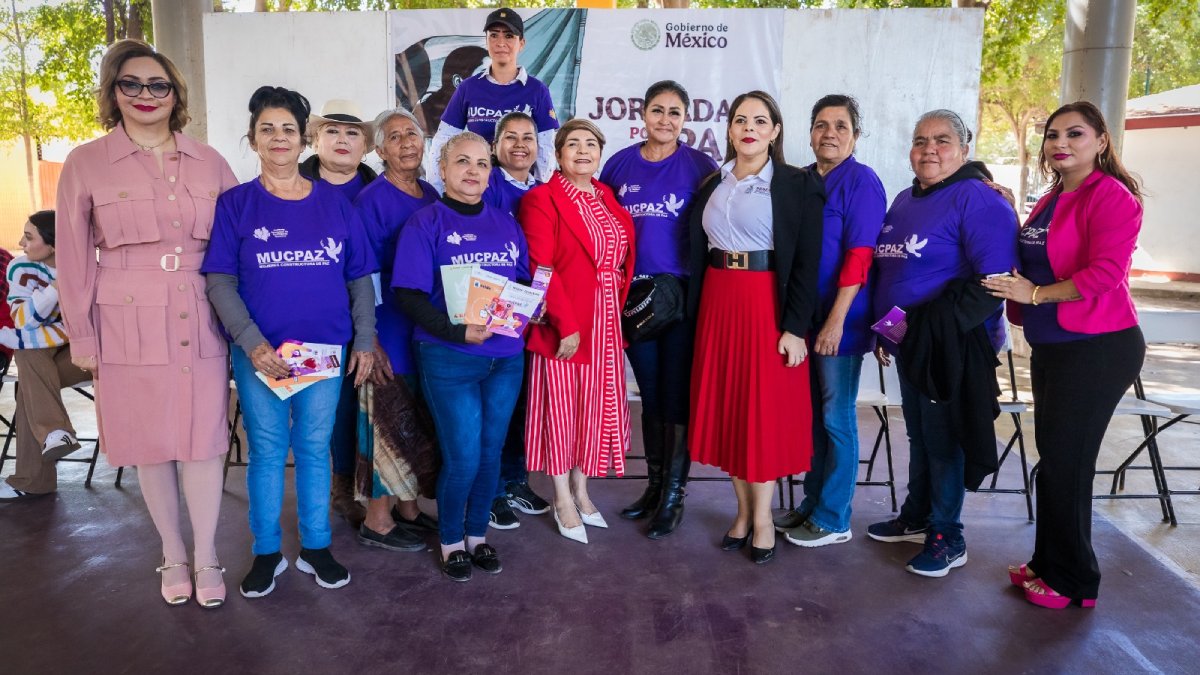 En Jornada por La Paz, autoridades de Guasave anuncian que combatirán la violencia contra las mujeres