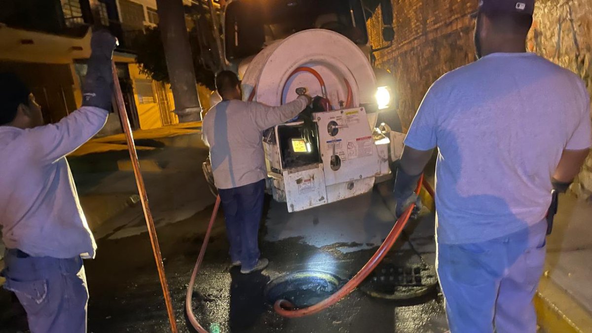 Jumapam intensifica mantenimiento en alcantarillado para garantizar un servicio óptimo en carnaval