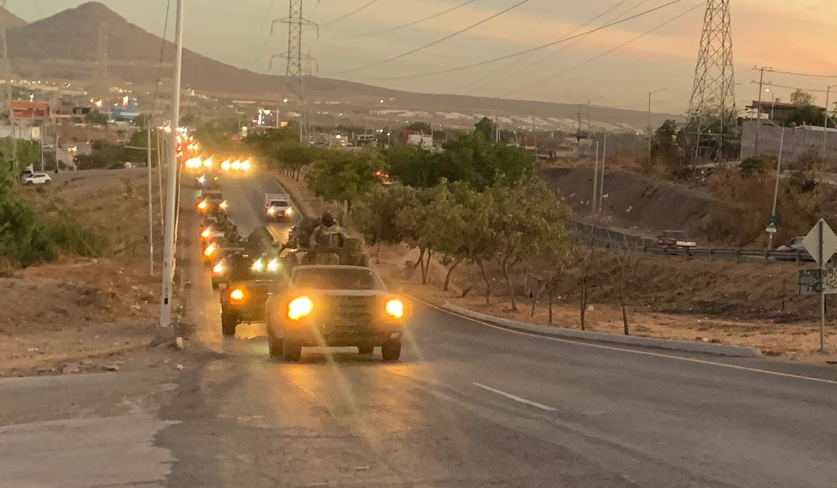 ¡Reforzarán la seguridad! Llegan a Culiacán 300 elementos del Ejército Mexicano