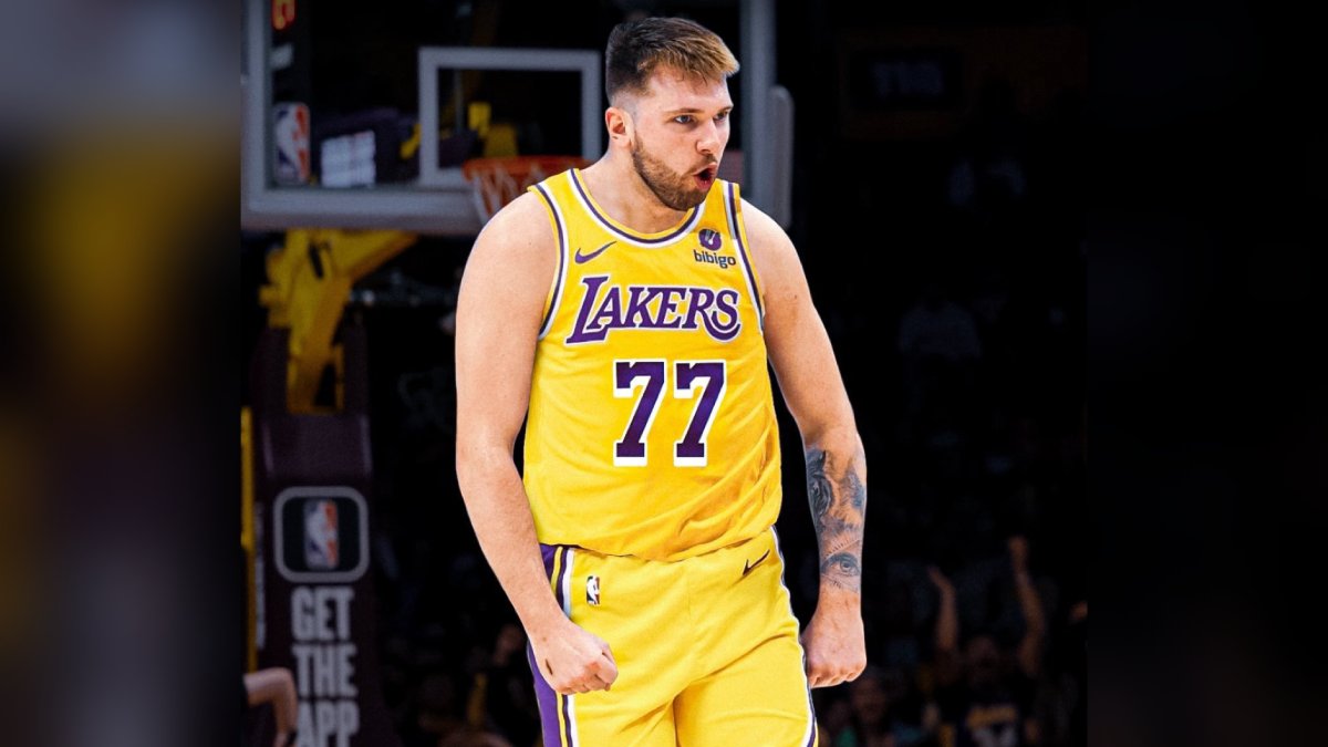 Luka Doncic llega a los Lakers de Los Ángeles