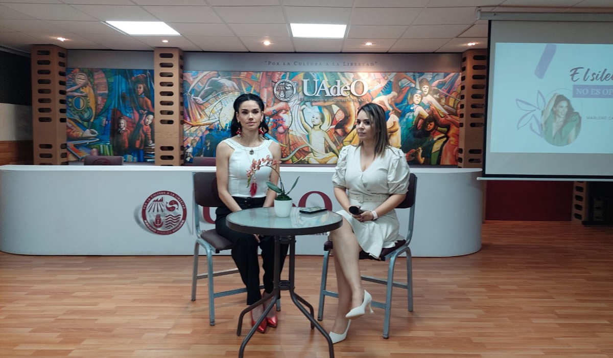 Marlene Calderón, sobreviviente de abuso infantil, llama a jóvenes a denunciar