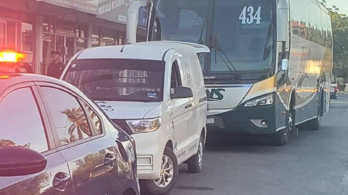 Adulto mayor perdió la vida en central de Guasave cuando viajaba en un autobús