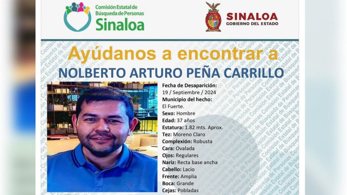 Policías arrestados de El Fuerte podrían estar involucrados con la desaparición de Nolberto Arturo
