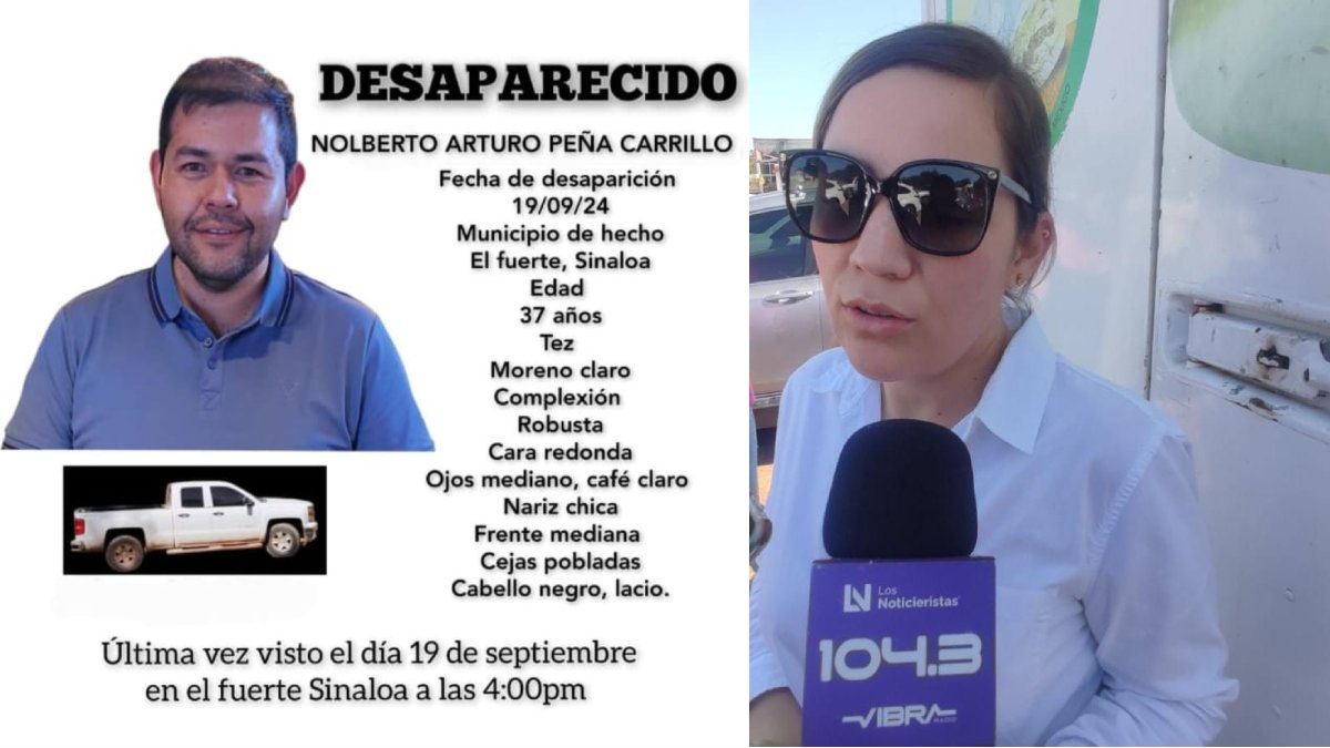 Testigo protegido aportó datos que involucran a policías de El Fuerte en desaparición de Nolberto: esposa
