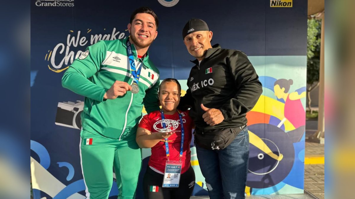 Sinaloenses Pauleth Mejía y Carlos López suben al podio en Dubái Grand Prix 2025