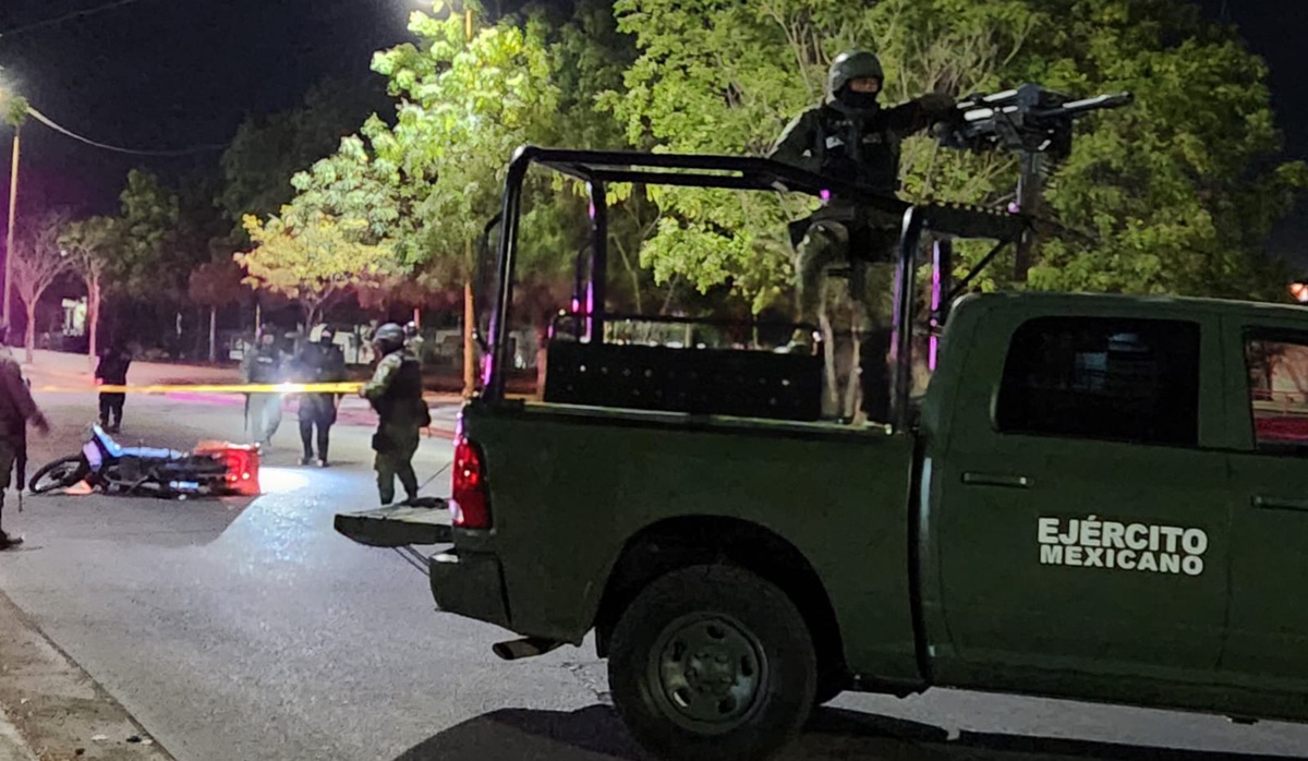 Ejecutan a balazos a motociclista en la colonia Guadalupe Victoria de Culiacán