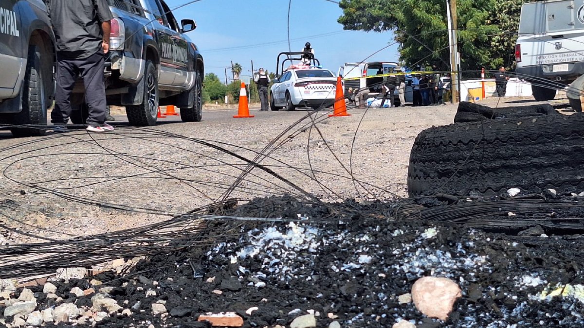 ‘Tierra de nadie’, pobladores del ejido Canán, testigos de balaceras y quema de vehículos