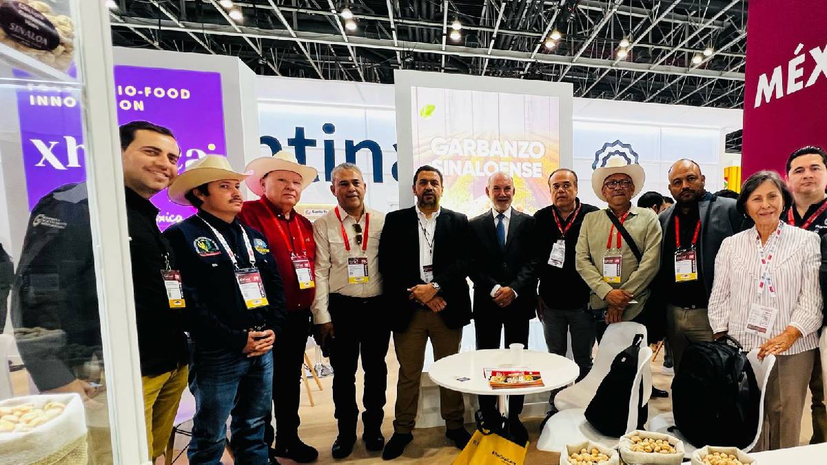‘Nos esta yendo bien’; destaca Rocha resultados positivos en promoción de garbanzo sinaloense en Dubai
