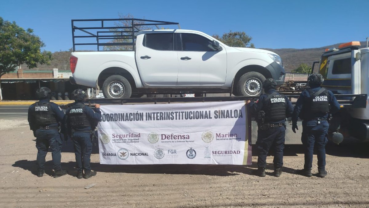 Recuperan una camioneta con reporte de robo en Eldorado