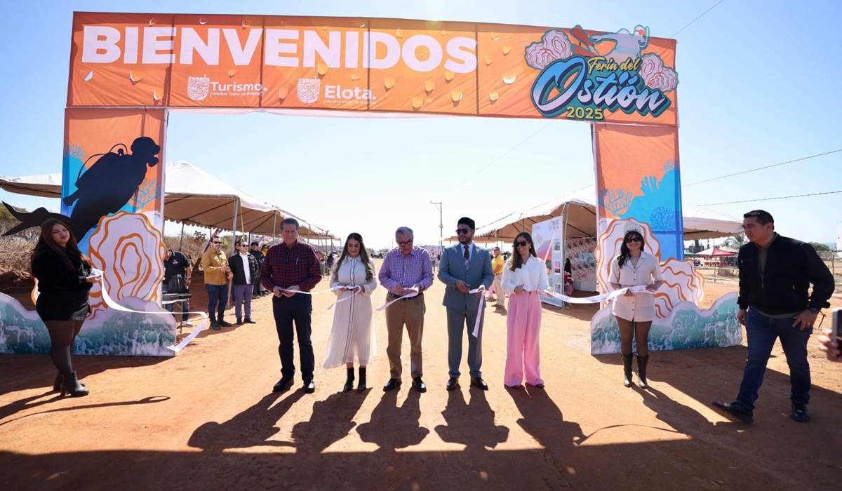 Rocha Moya inaugura la séptima edición de la Feria del Ostión en Celestino Gasca