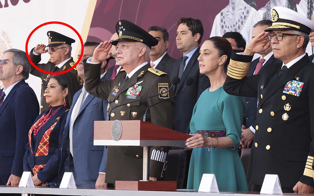 Explica Sheinbaum presencia del general Cienfuegos en Marcha de la Lealtad