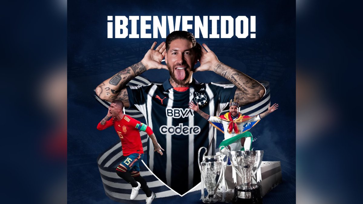 ¡Oficial! Sergio Ramos llega a los Rayados de Monterrey