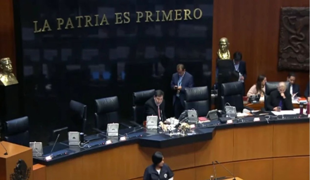 Sesión del Senado de la República