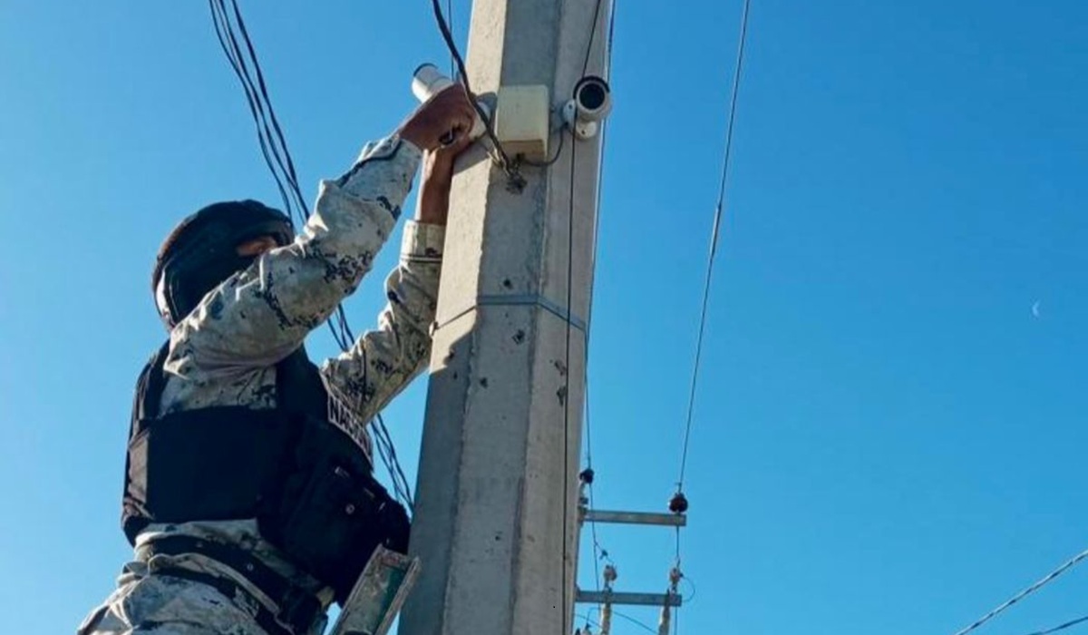 Retiran más de 80 cámaras clandestinas de la vía pública y negocios de Culiacán