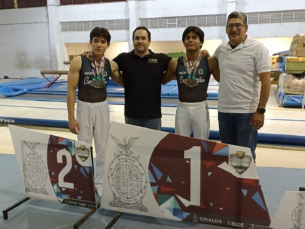 Dos sinaloenses participarán en torneo de gimnasia en Alemania