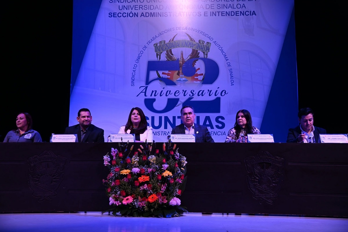 En unidad, la UAS celebra el 52 aniversario del SUNTUAS, Sección Administrativos e Intendencia