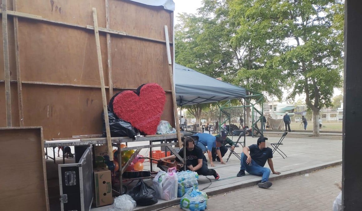 Balazos suspenden festejo de la colonia La Amistad, en Culiacán