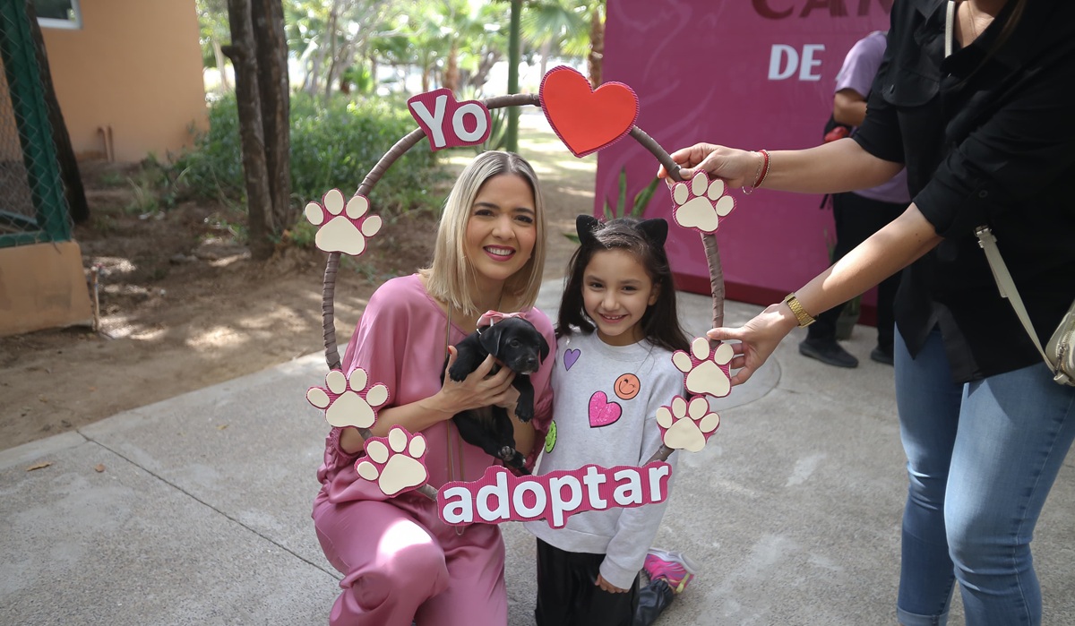 Con 6 perros adoptados y un gato culmina con éxito la tercera campaña “Huellitas del Bienestar”, en Mazatlán