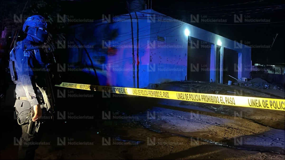 Ataque a balazos contra inmueble deja a un hombre sin vida en Las Coloradas, Culiacán