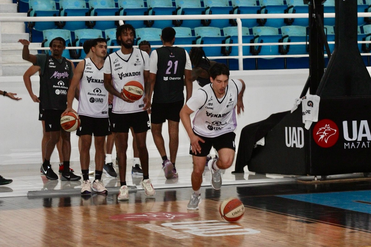 Venados Basketball cumple su segundo día de pretemporada rumbo a Cibacopa 2025