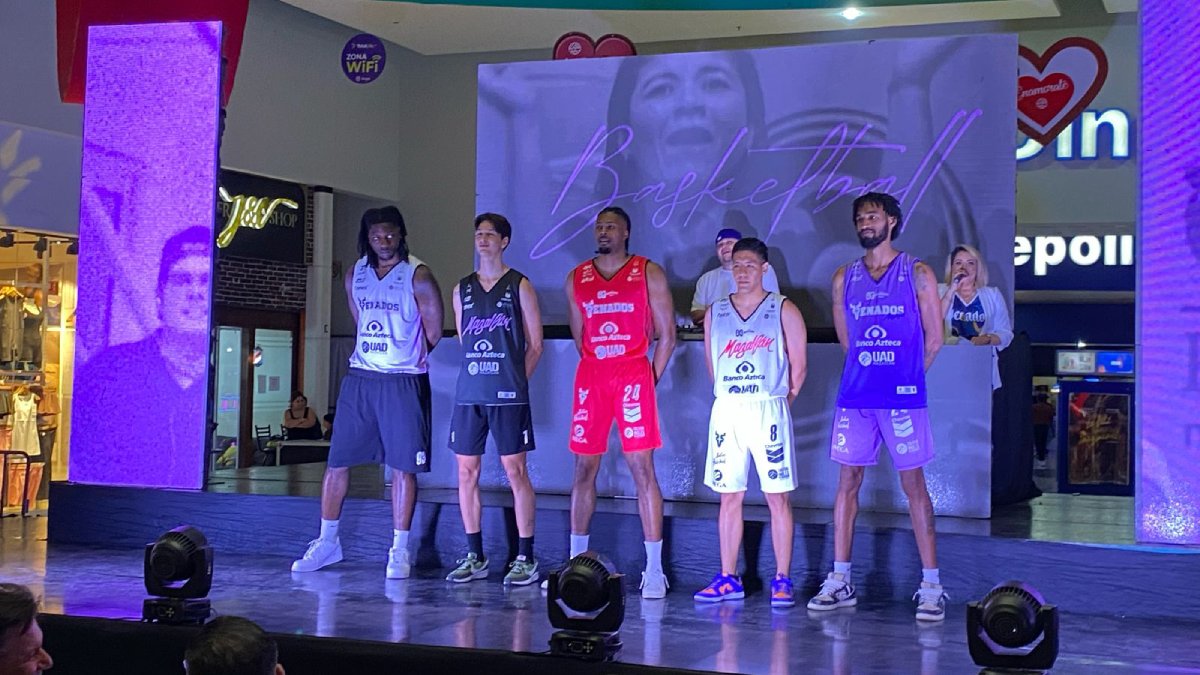 Venados Mazatlán Basketball estrena su nuevo jersey de temporada