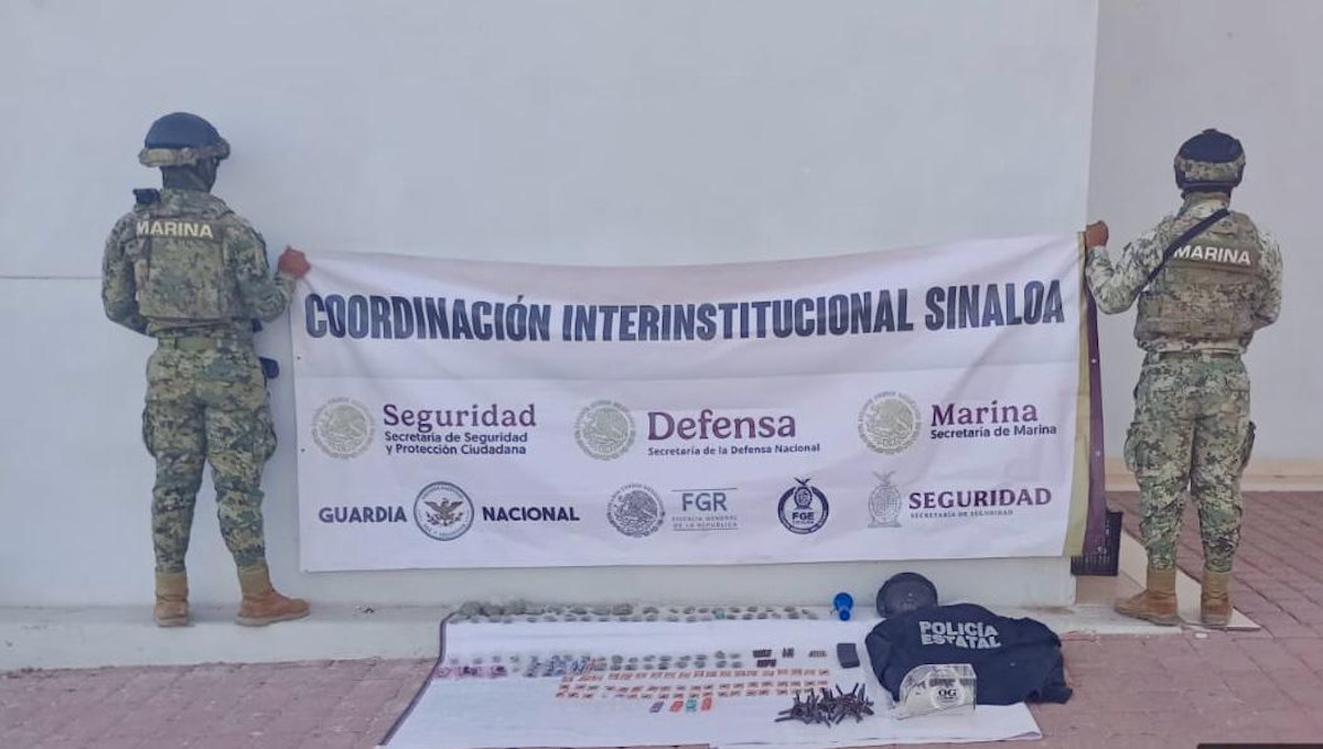 Aseguran droga, municiones, equipo táctico y uniforme de la PEP en operativo en Salvador Alvarado