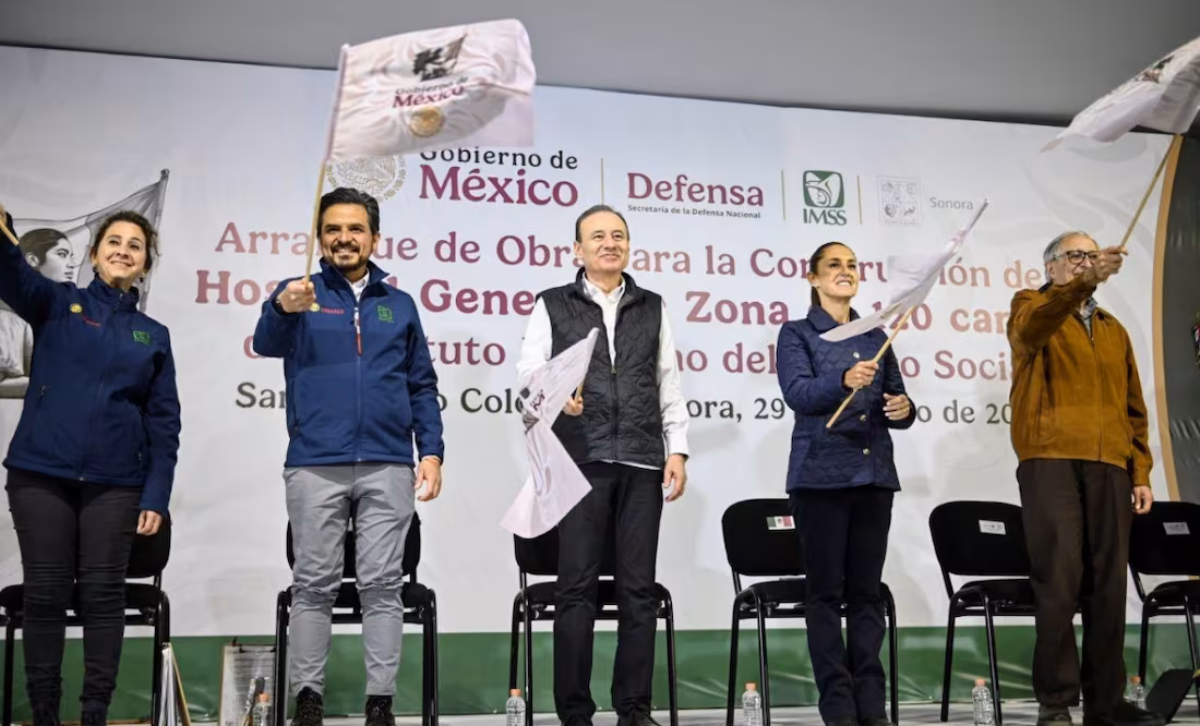 Sheinbaum y Durazo impulsan la construcción de un hospital en San Luis Río Colorado