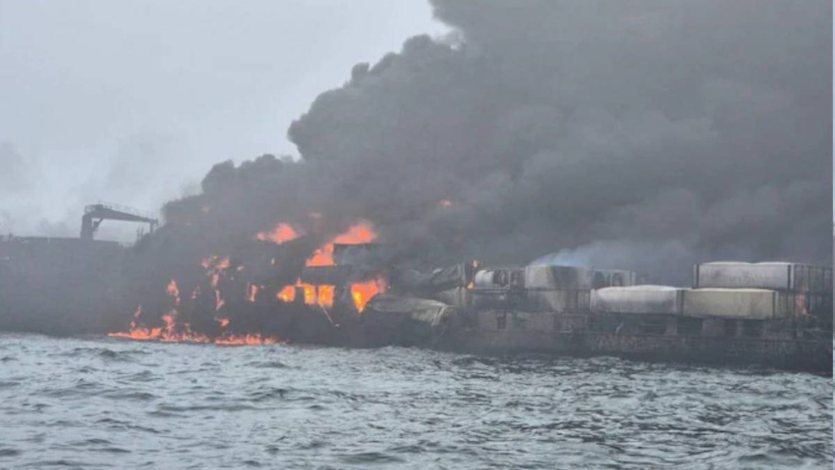 Emergencia en el mar del Norte, petrolero y carguero colisionan; investigan impacto ambiental