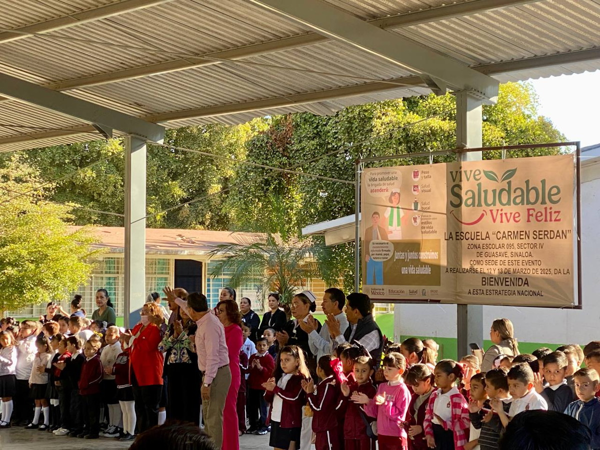 ¡Adiós papitas y refrescos! Arranca en Guasave programa ‘Vive Saludable’