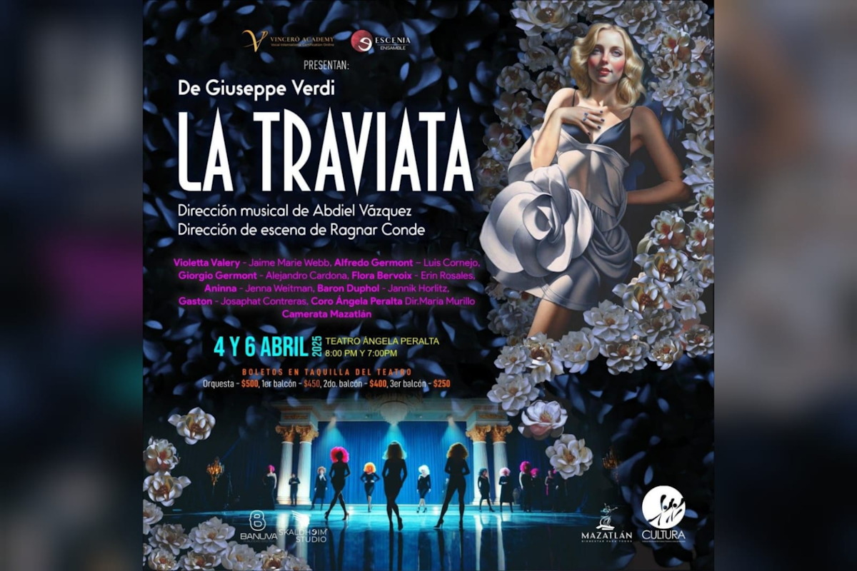 Artistas Drag Queen protagonizarán la nueva puesta en escena de ‘La Traviata’ en el TAP Mazatlán