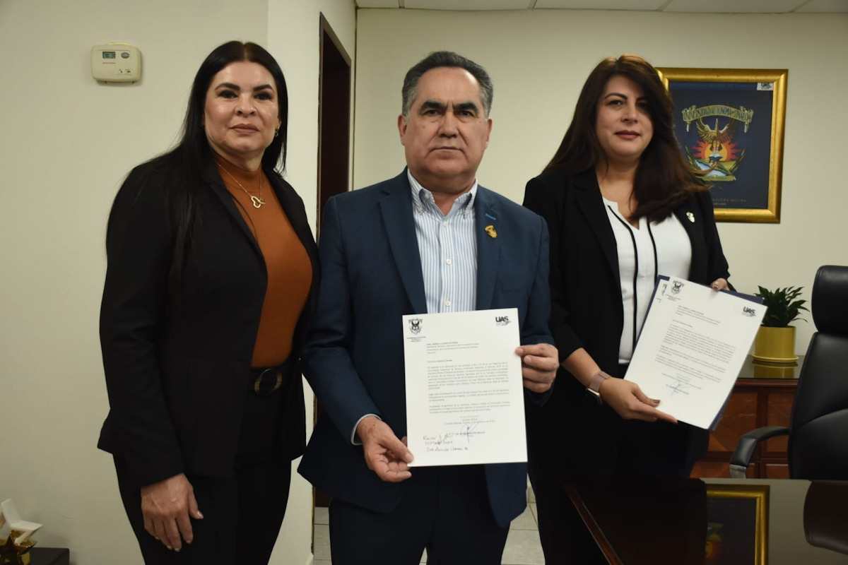¡Inicia el papeleo! Formaliza Jesús Madueña solicitud para reelegirse como Rector de la UAS
