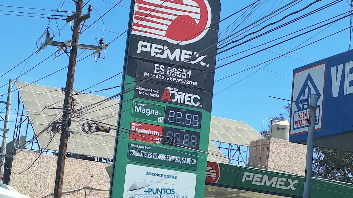 Empresarios gasolineros de Los Mochis, aceptan pacto nacional para reducir el precio de la magna a 24 pesos