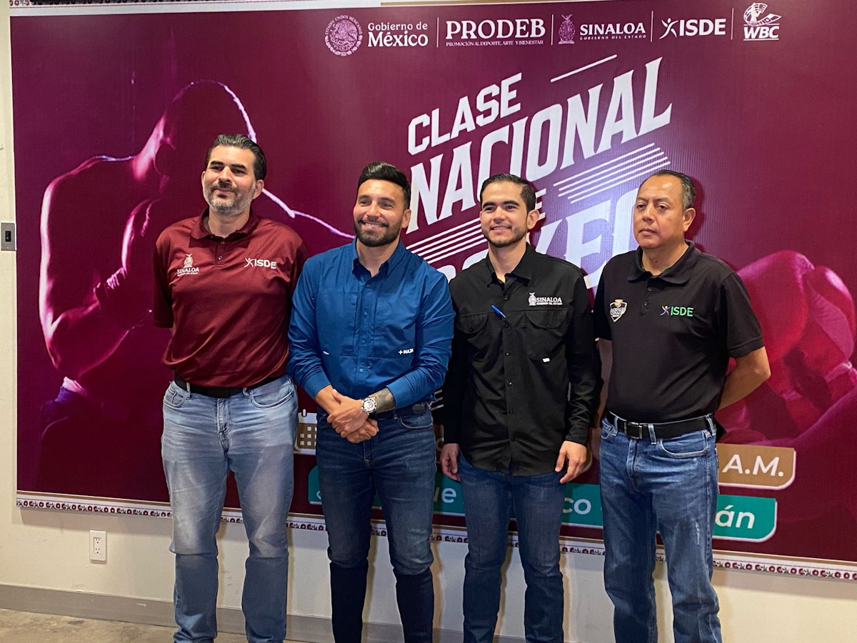ISDE invita a la Clase Nacional de Boxeo en Culiacán; Marco Verde será invitado especial