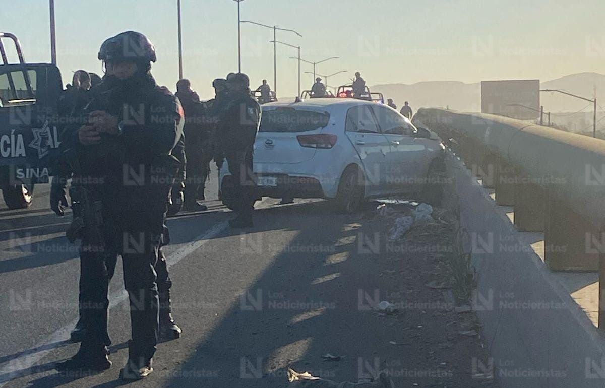 ¡Fuerte movilización en Culiacán! Intentan “levantar” a policía estatal, pero logra huir; podría estar herido