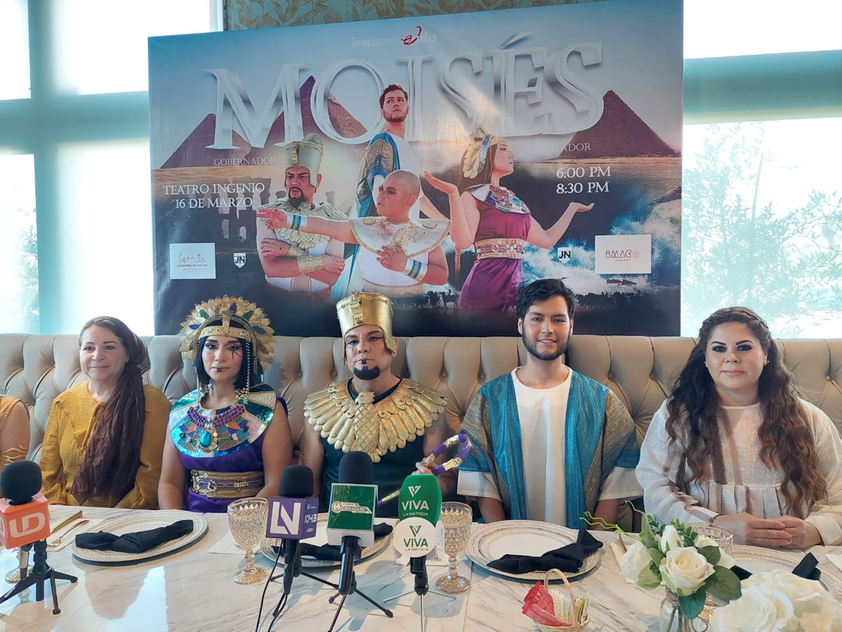Invitan a la Obra de Teatro “Moisés”, este domingo en Los Mochis