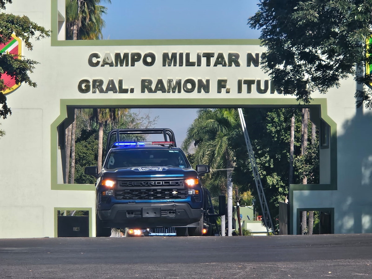 Llega a resguardarse a la Novena Zona Militar de Culiacán tras ser atacado a balazos