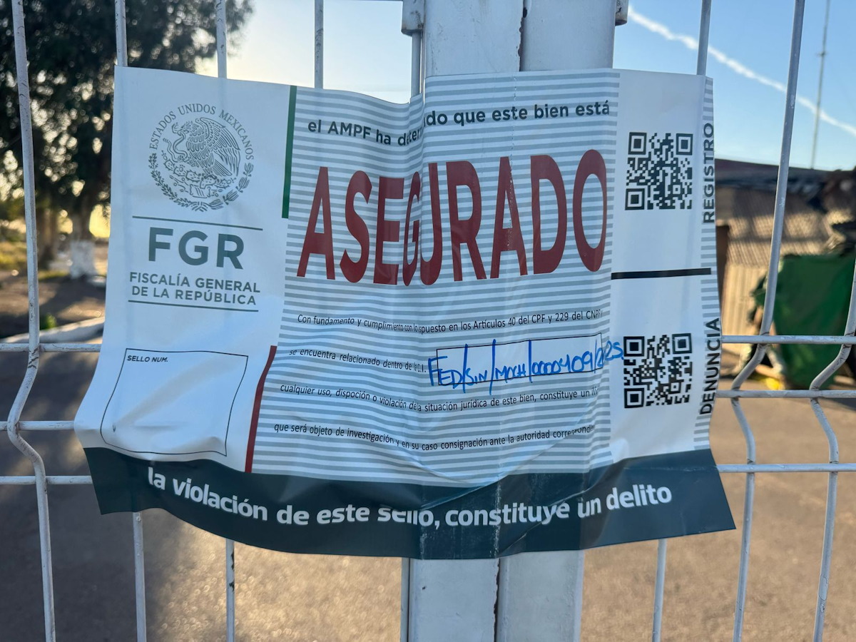 Propietarios de pista asegurada en El Carrizo buscan amparo; atribuyen acciones arbitrarias de la FGR