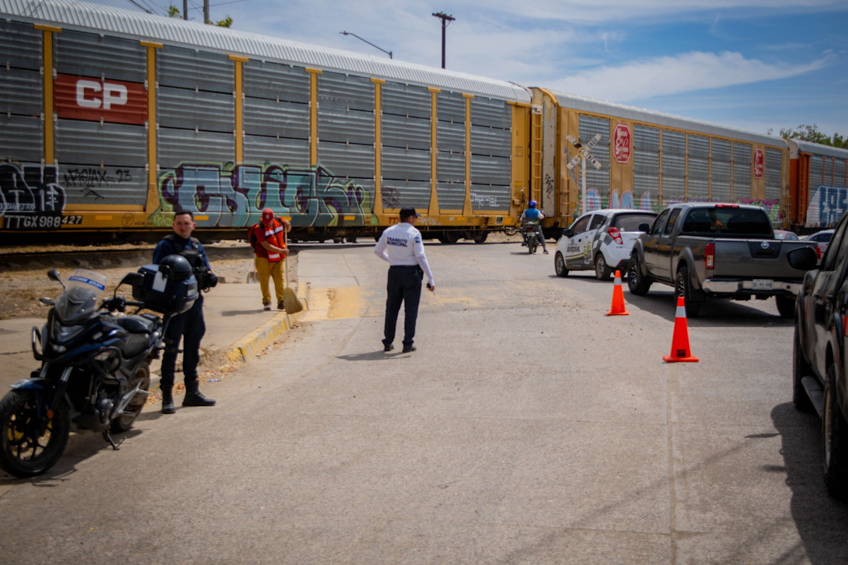 Refuerzan en Mazatlán campaña ‘Cuidado con el Tren’