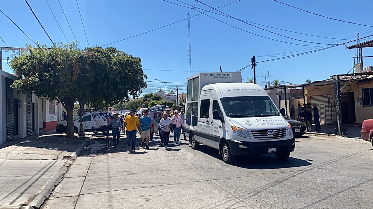 Las reliquias de San Judas llegaron a Guasave y sus devotos respondieron con gran recibimiento