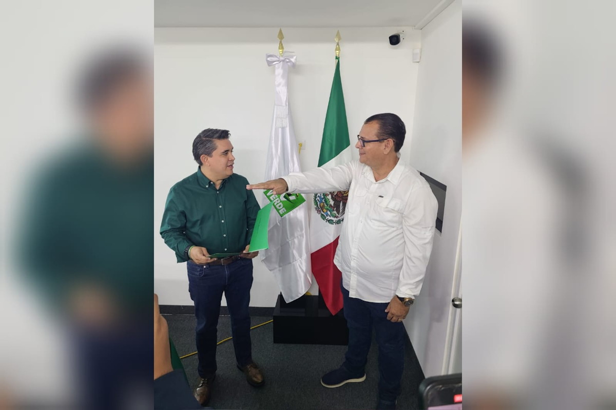 Noe Molina es el nuevo titular de la coordinación estatal de regidores del Partido Verde en Sinaloa