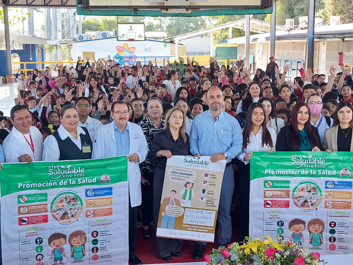 ¡Vive saludable, vive feliz!, 40 mil alumnos recibirán consultas médicas en escuelas primarias de Ahome