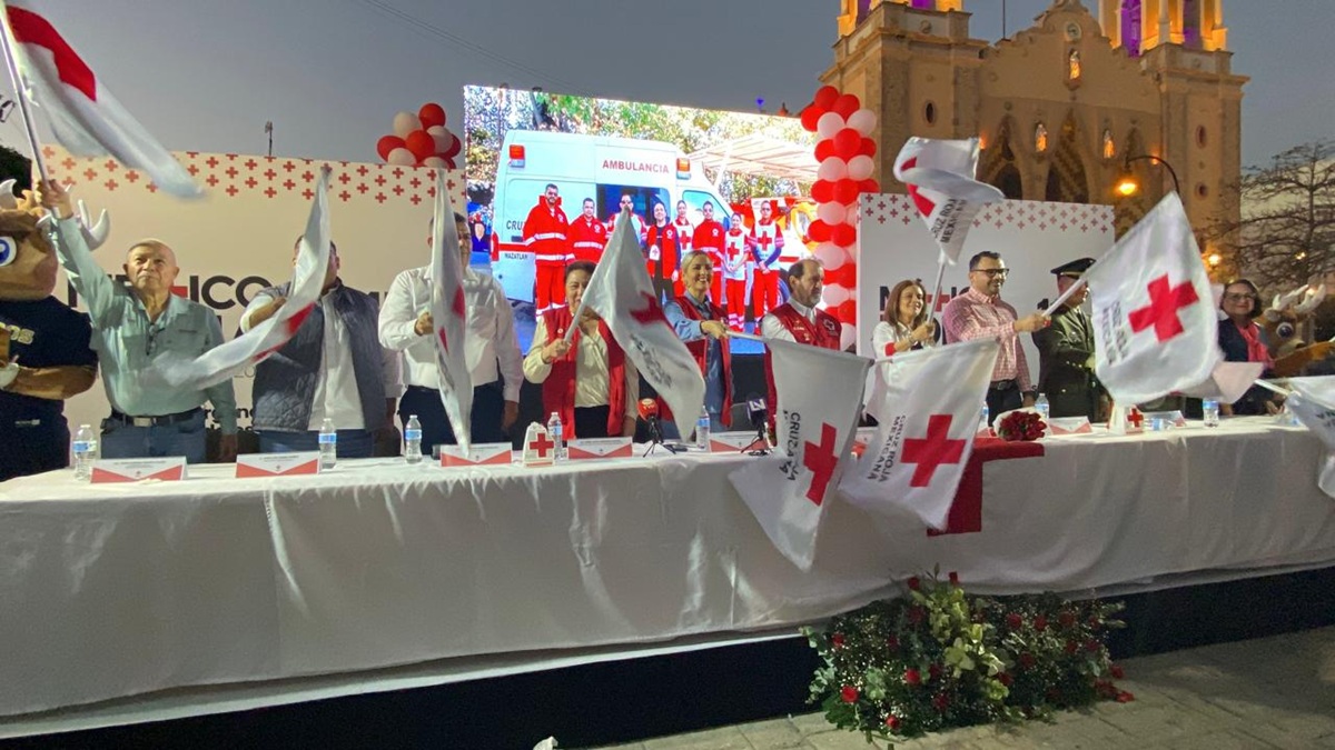 Arranca colecta anual de Cruz Roja Mazatlán con más de 900 mil pesos; la meta son 4.4 mdp