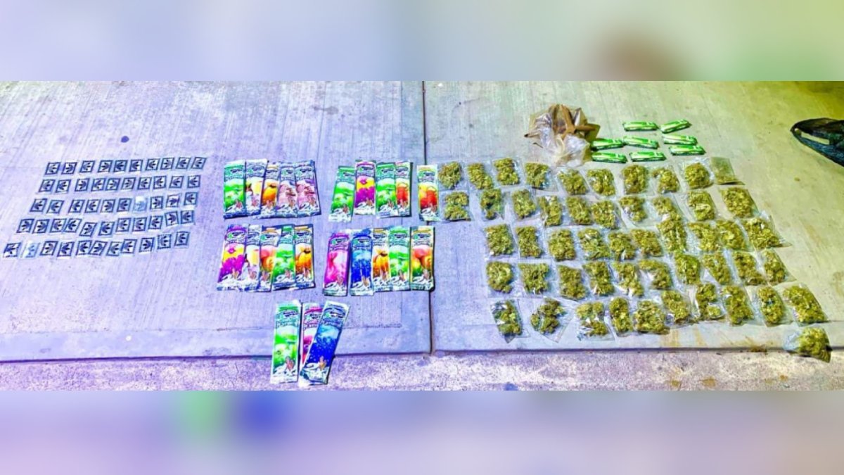 Aseguran durante un operativo drogas y objetos ilícitos en Escuinapa
