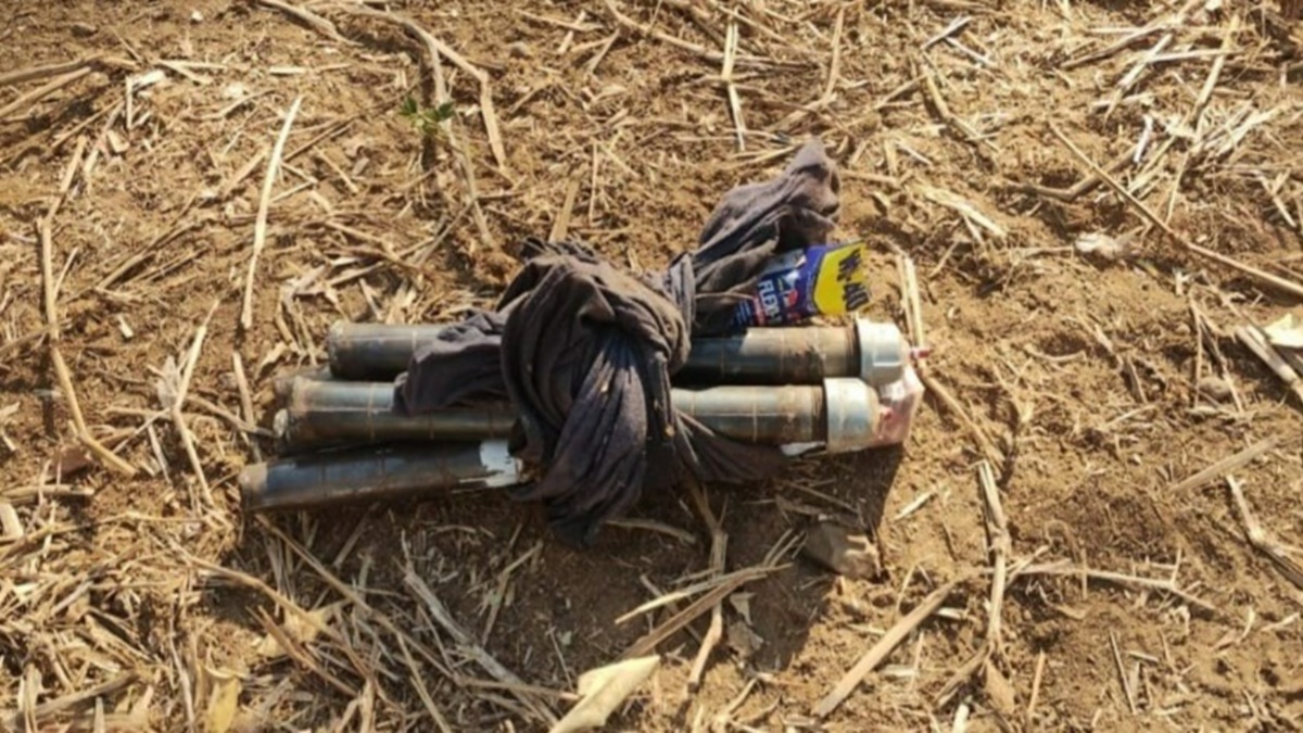 Fuerzas federales aseguran 45 artefactos explosivos en Rosario, Sinaloa