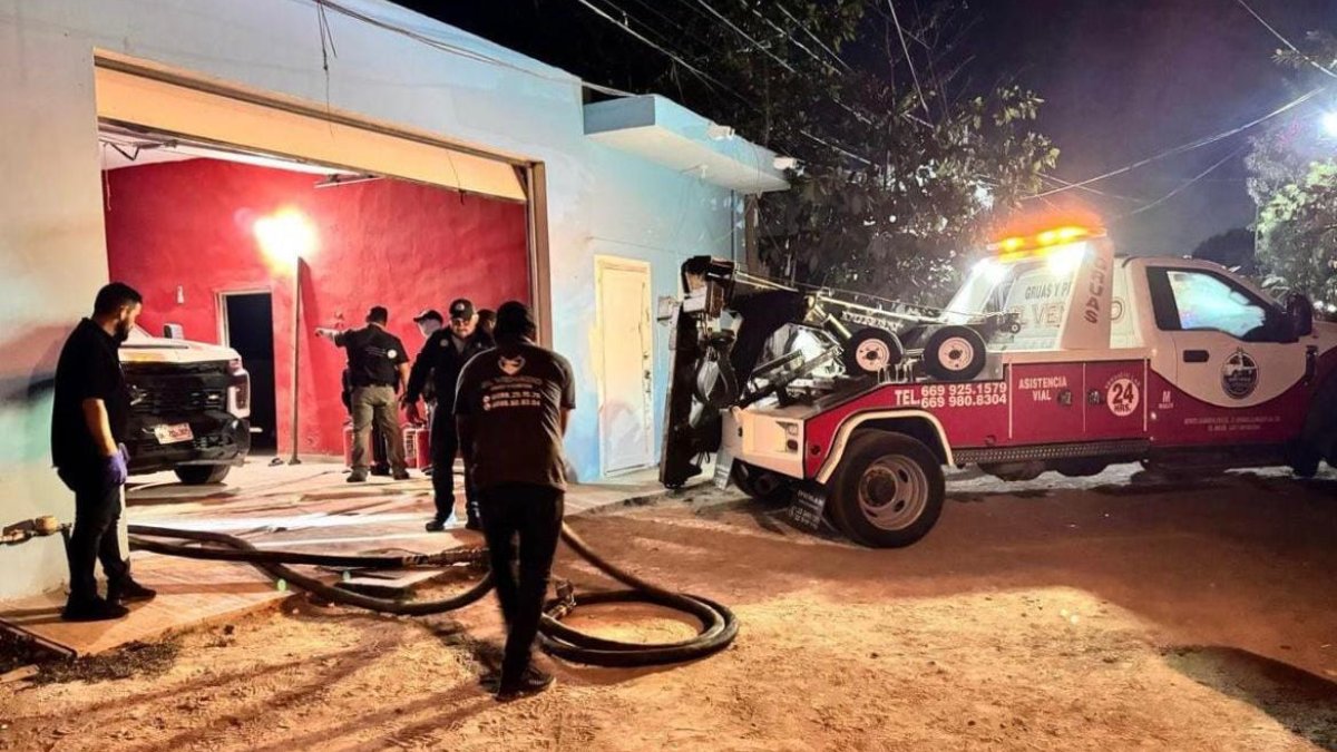 Aseguran inmueble con hidrocarburos y toma clandestina en Mazatlán