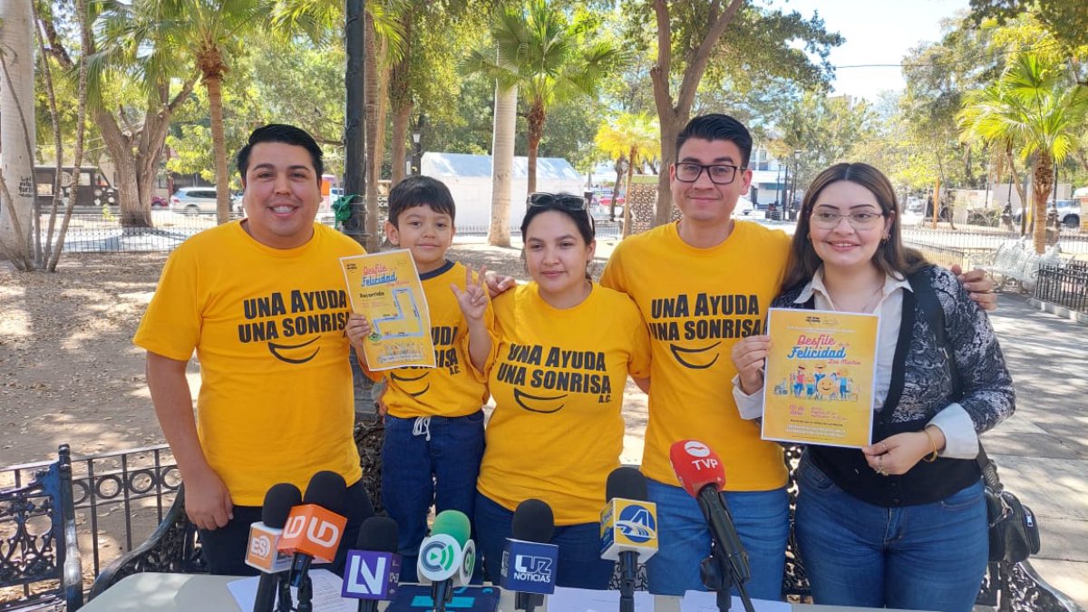 “Una ayuda, una sonrisa” invita a la cuarta edición del Desfile de la Felicidad en Los Mochis