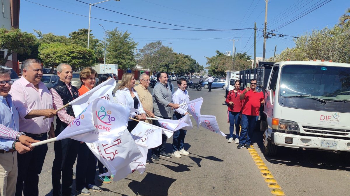 Dan banderazo al programa Cuaresma DIFerente 2025 en Ahome; cubrirán a 3 mil 500 con productos nutritivos